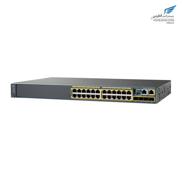 سوییچ 24 پورت POE سیسکو مدل WS-C2960S-24PS-L