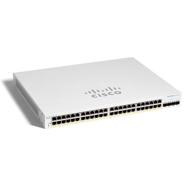 سوئیچ شبکه Cisco CBS220-48P-4X-CN (آکبند - ۲۰۲۵)