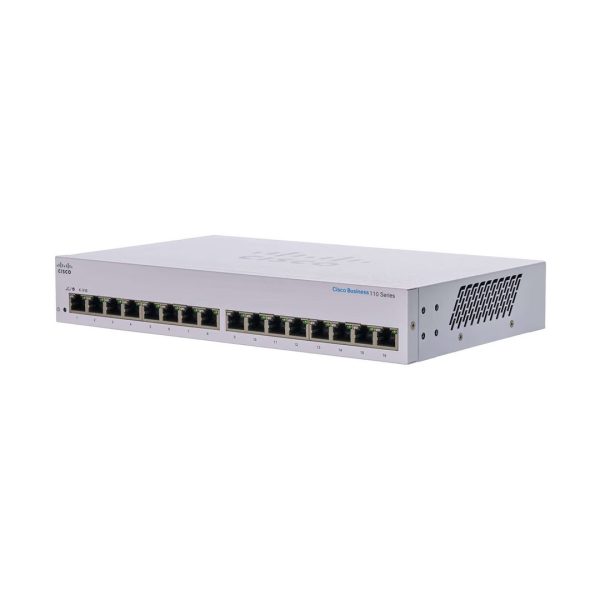 سوئیچ شبکه Cisco CBS110-16T-CN (آکبند - ۲۰۲۵)