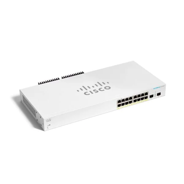 سوئیچ شبکه Cisco CBS220-16T-2G-CN (آکبند - ۲۰۲۵)